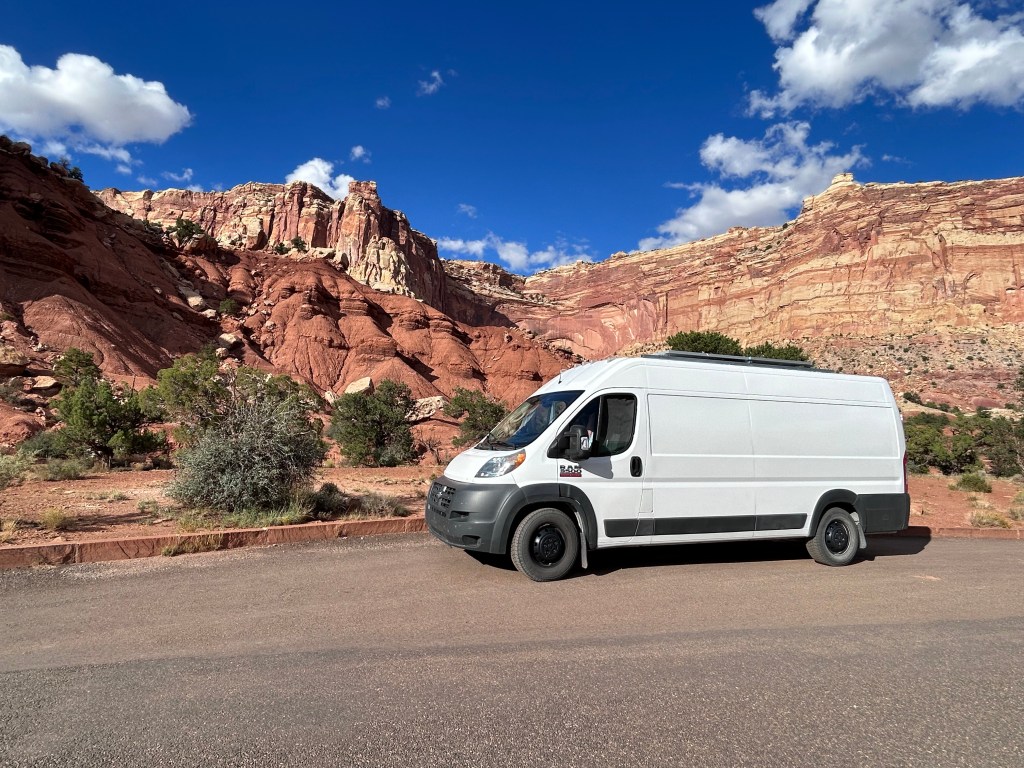 Promaster Van at Capitol Reef National Park